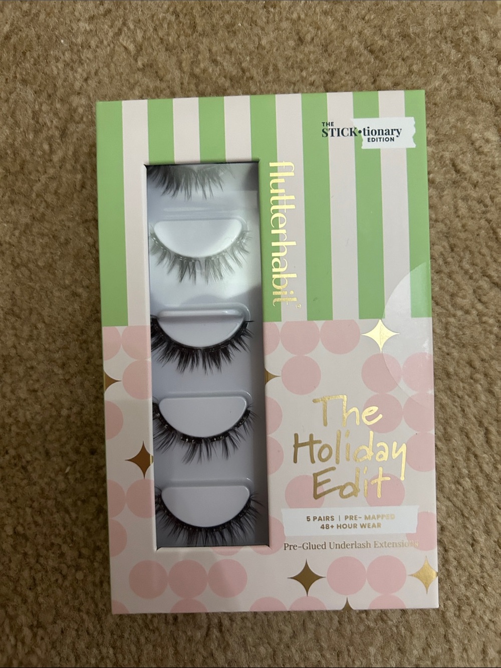 The holiday edition sticktionary Flutterhabit nib